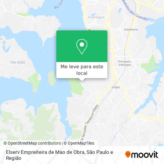 Elserv Empreiteira de Mao de Obra mapa