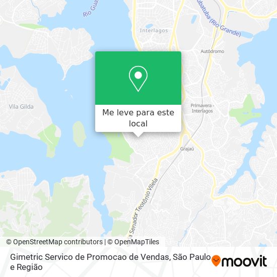 Gimetric Servico de Promocao de Vendas mapa