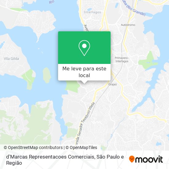 d'Marcas Representacoes Comerciais mapa