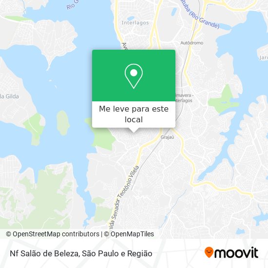 Nf Salão de Beleza mapa