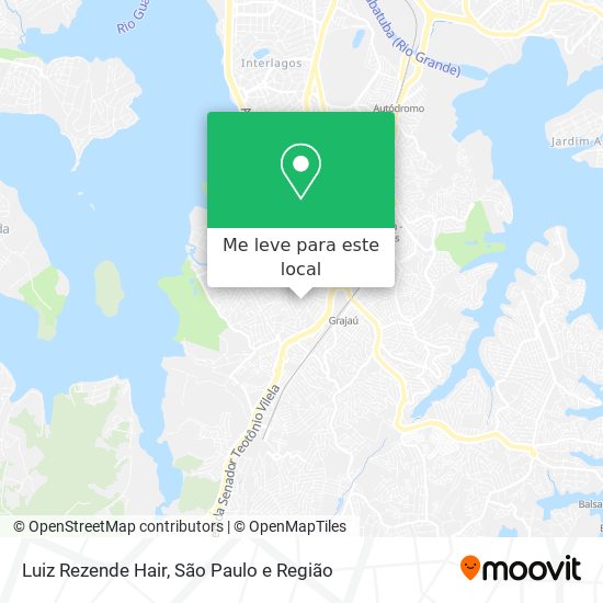 Luiz Rezende Hair mapa