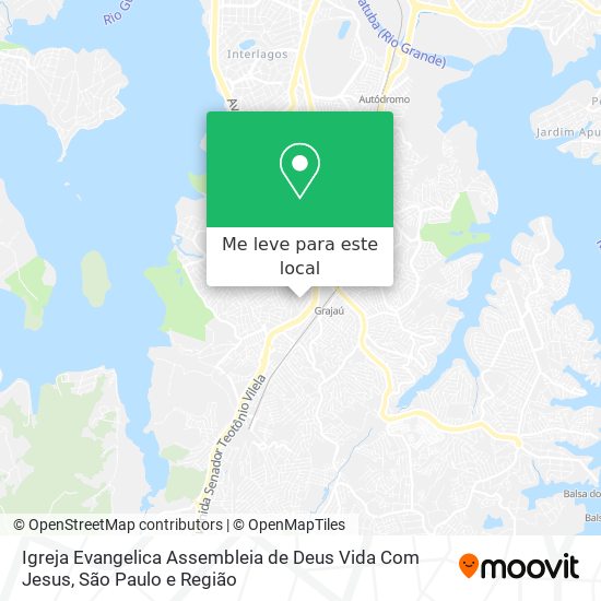 Igreja Evangelica Assembleia de Deus Vida Com Jesus mapa
