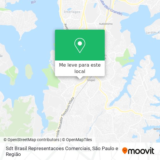 Sdt Brasil Representacoes Comerciais mapa