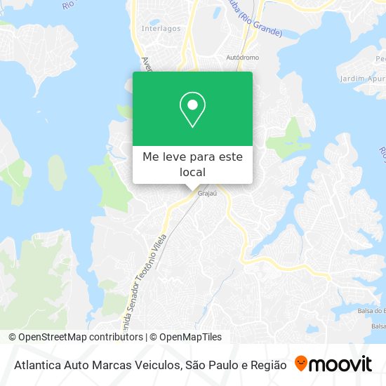 Atlantica Auto Marcas Veiculos mapa