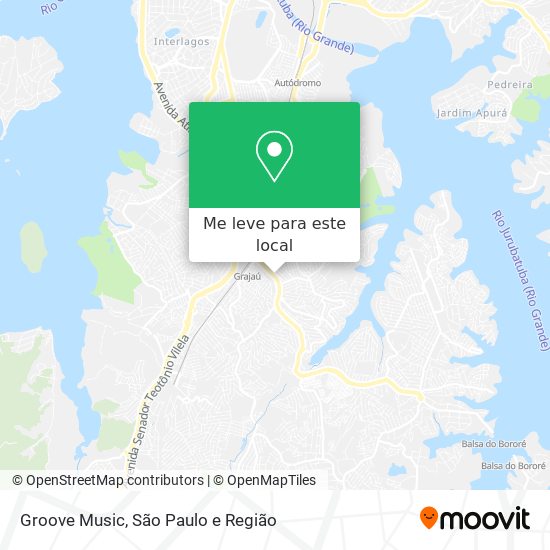 Groove Music mapa