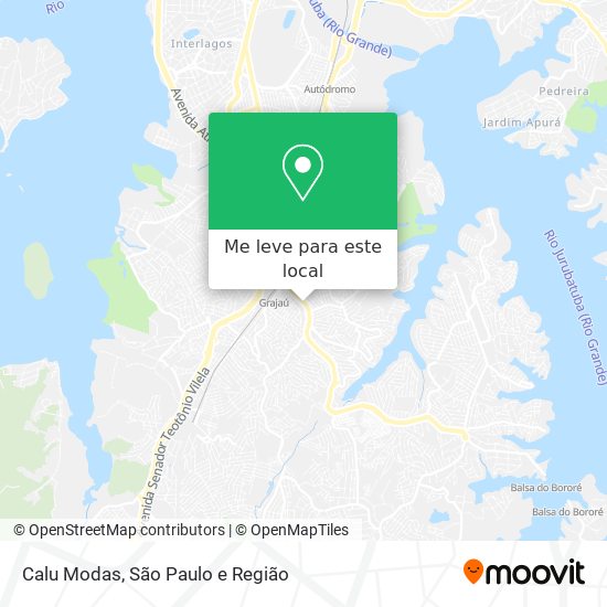 Calu Modas mapa