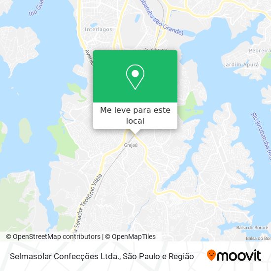 Selmasolar Confecções Ltda. mapa