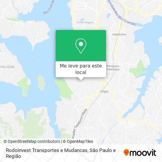 Rodoinvest Transportes e Mudancas mapa