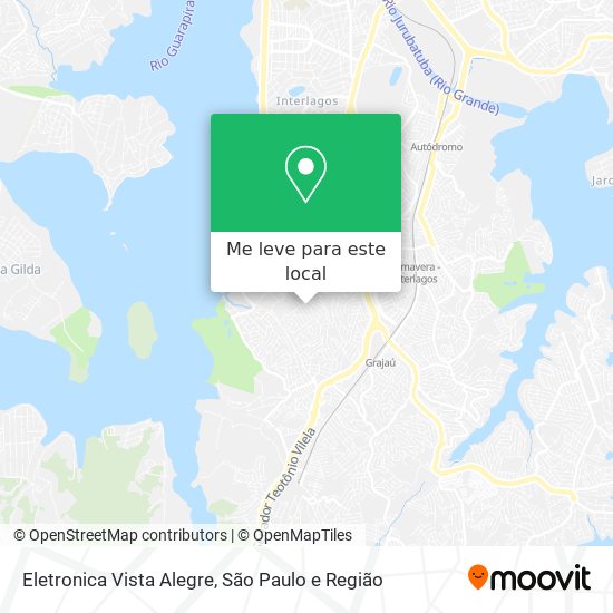 Eletronica Vista Alegre mapa