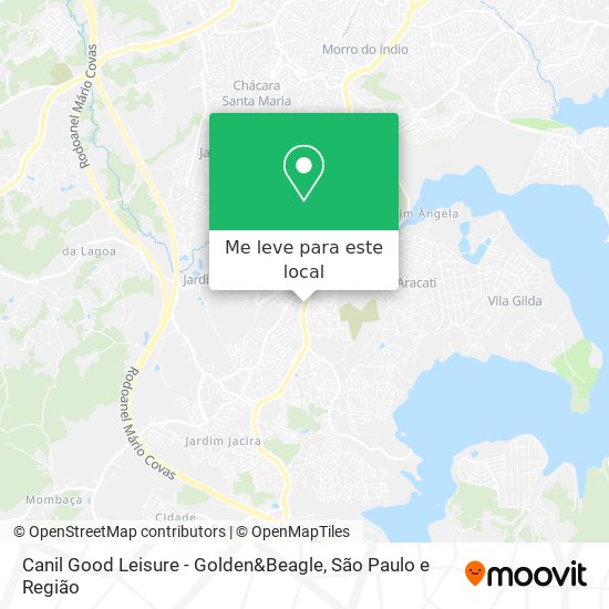 Canil Good Leisure - Golden&Beagle mapa