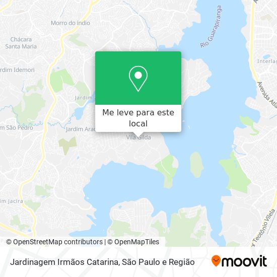 Jardinagem Irmãos Catarina mapa