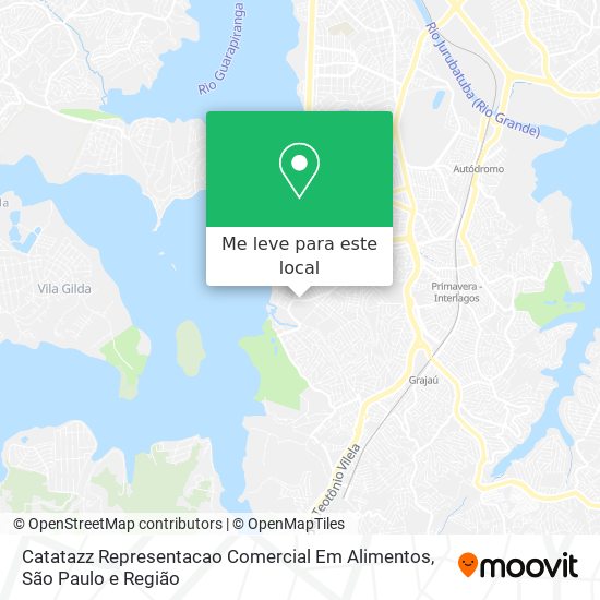 Catatazz Representacao Comercial Em Alimentos mapa