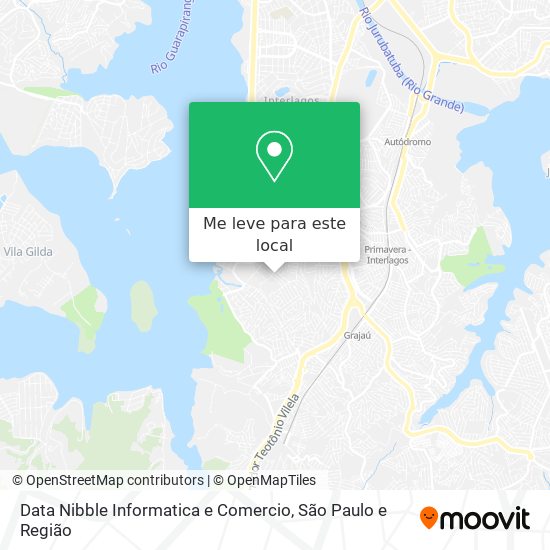 Data Nibble Informatica e Comercio mapa