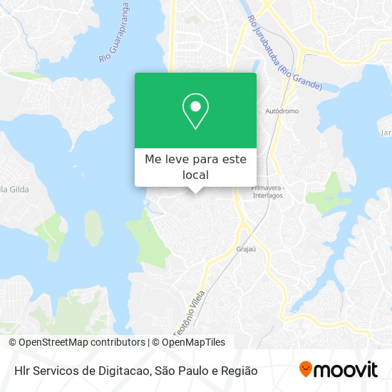 Hlr Servicos de Digitacao mapa