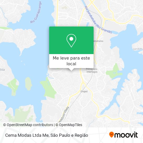 Cema Modas Ltda Me mapa