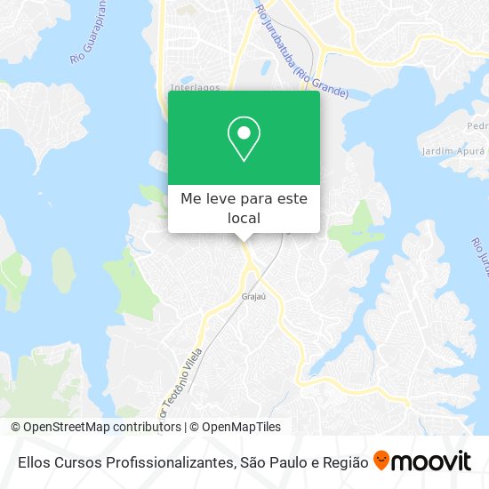 Ellos Cursos Profissionalizantes mapa