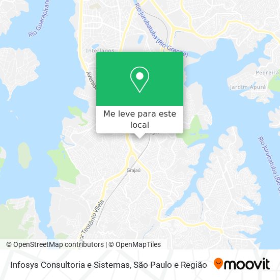 Infosys Consultoria e Sistemas mapa