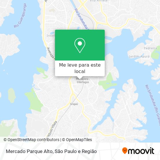 Mercado Parque Alto mapa
