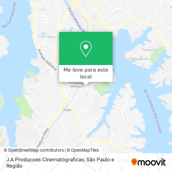 J.A Producoes Cinematograficas mapa