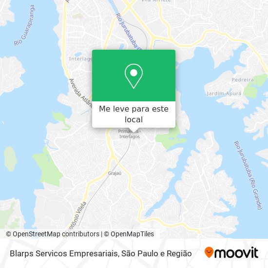 Blarps Servicos Empresariais mapa