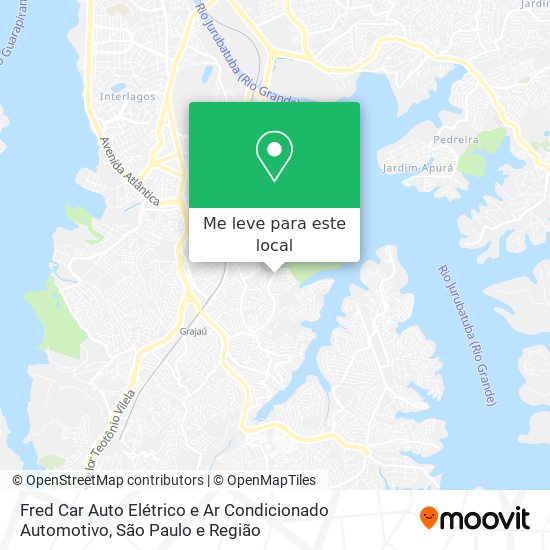 Fred Car Auto Elétrico e Ar Condicionado Automotivo mapa
