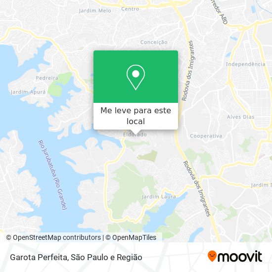 Garota Perfeita mapa