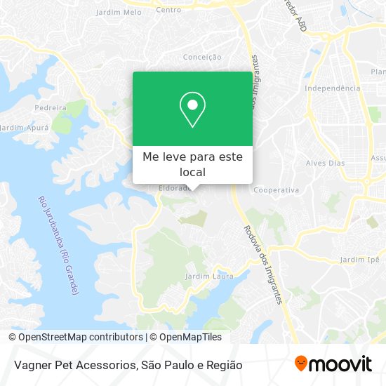 Vagner Pet Acessorios mapa