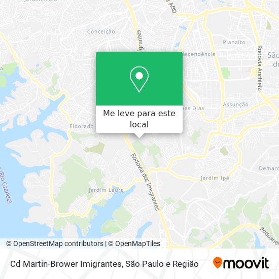 Cd Martin-Brower Imigrantes mapa
