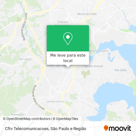 Cftv Telecomunicacoes mapa