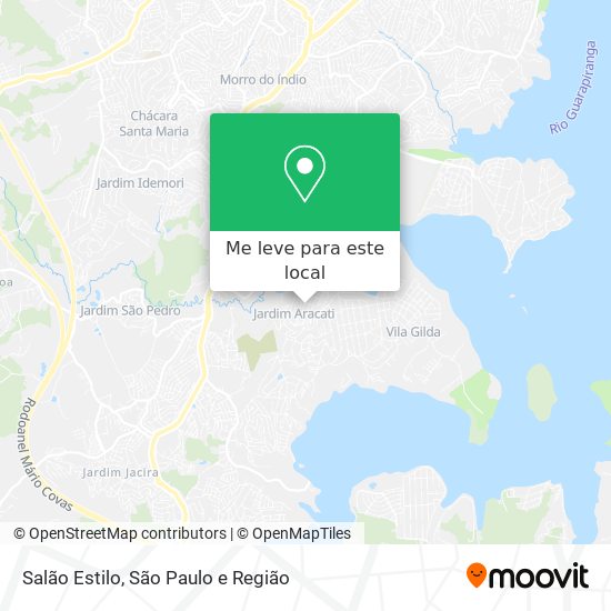 Salão Estilo mapa