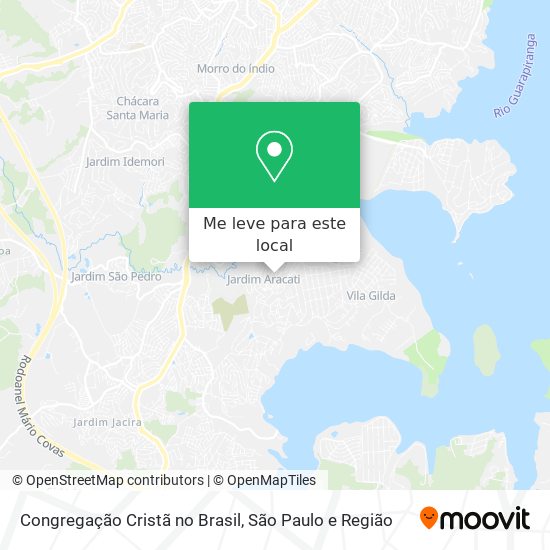 Congregação Cristã no Brasil mapa