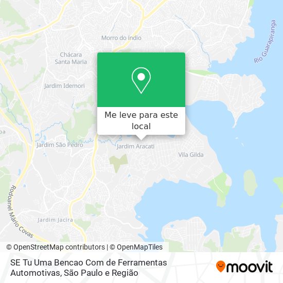 SE Tu Uma Bencao Com de Ferramentas Automotivas mapa