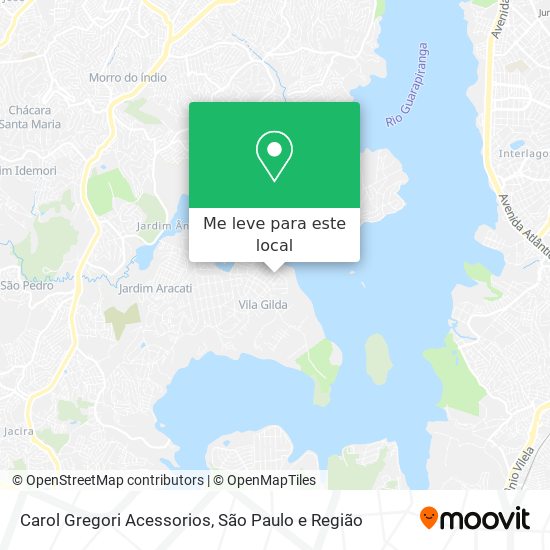 Carol Gregori Acessorios mapa