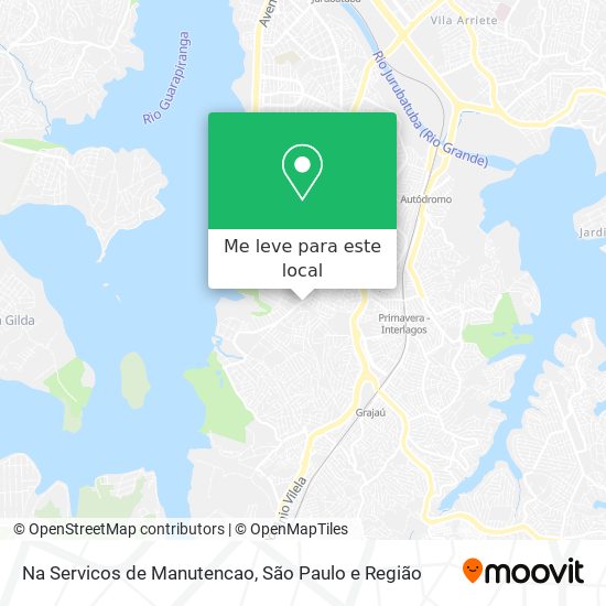 Na Servicos de Manutencao mapa