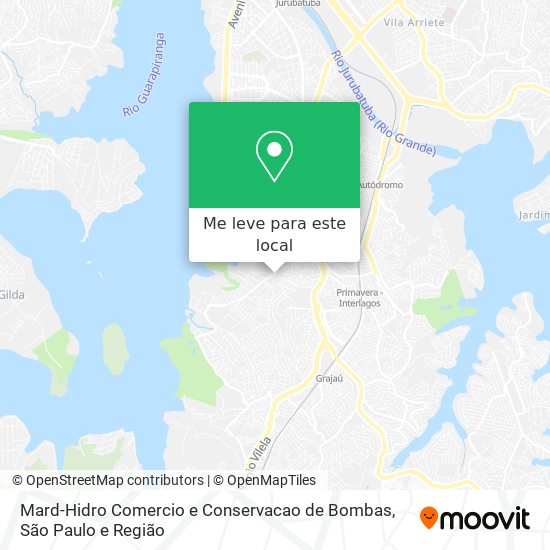 Mard-Hidro Comercio e Conservacao de Bombas mapa