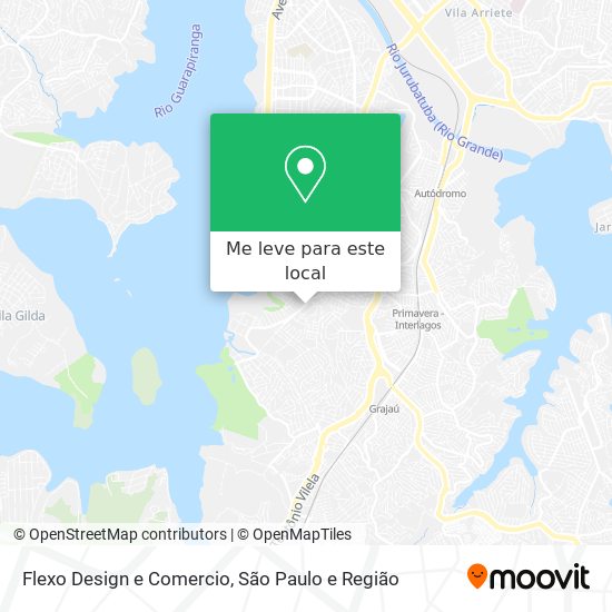 Flexo Design e Comercio mapa