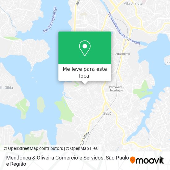 Mendonca & Oliveira Comercio e Servicos mapa