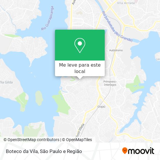 Boteco da Vila mapa