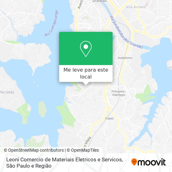 Leoni Comercio de Materiais Eletricos e Servicos mapa