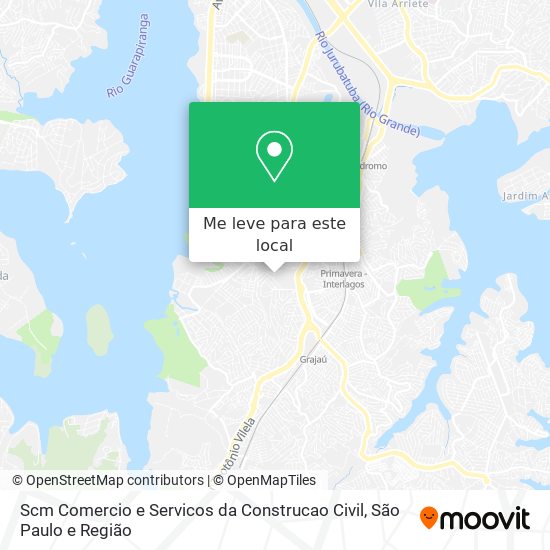 Scm Comercio e Servicos da Construcao Civil mapa