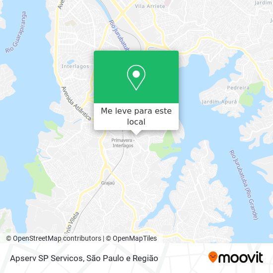 Apserv SP Servicos mapa