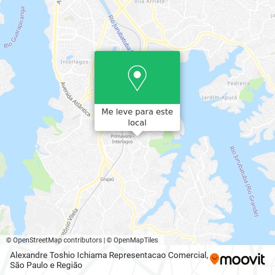 Alexandre Toshio Ichiama Representacao Comercial mapa
