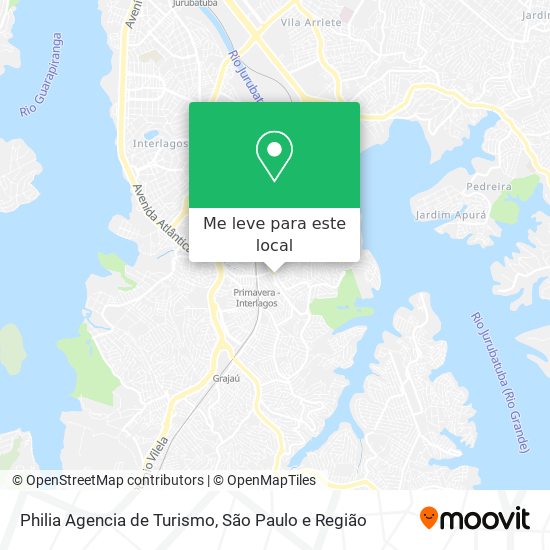 Philia Agencia de Turismo mapa