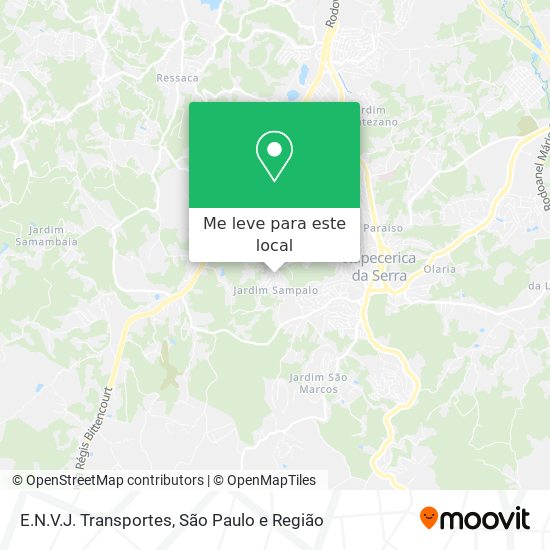 E.N.V.J. Transportes mapa