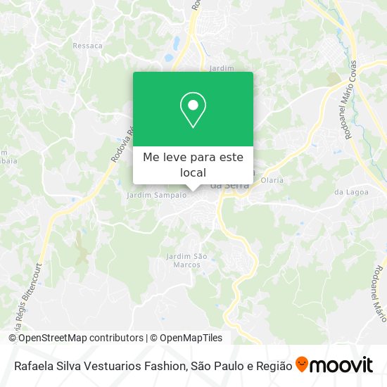 Rafaela Silva Vestuarios Fashion mapa