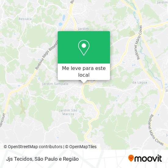 Jjs Tecidos mapa