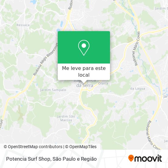 Potencia Surf Shop mapa