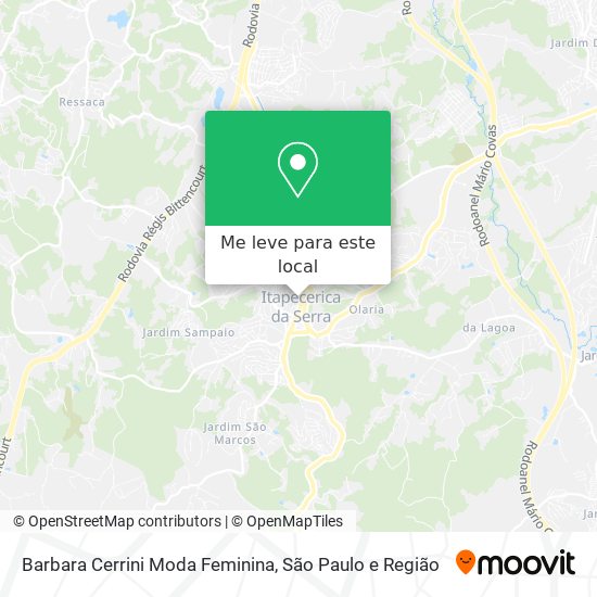 Barbara Cerrini Moda Feminina mapa