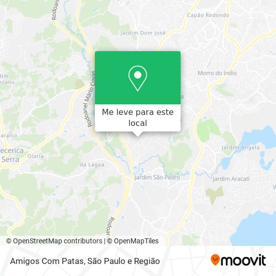 Amigos Com Patas mapa