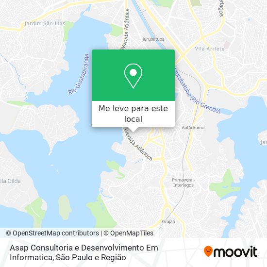 Asap Consultoria e Desenvolvimento Em Informatica mapa